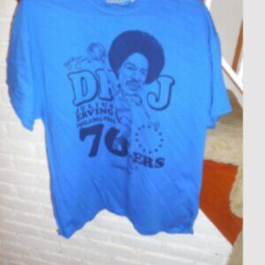Julius Erving “DR J” Philadelphia 76ers Mitchell & Ness Nostalgia Shirt